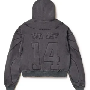 vale forever armor zip up hoodie Black (b)