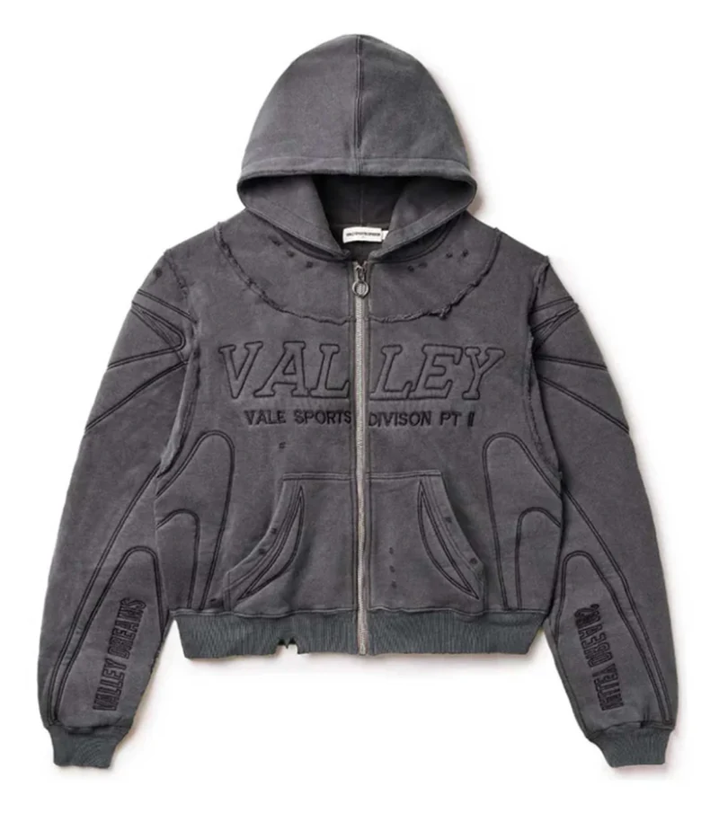 vale forever armor zip up hoodie Black vale forever armor zip up hoodie Black